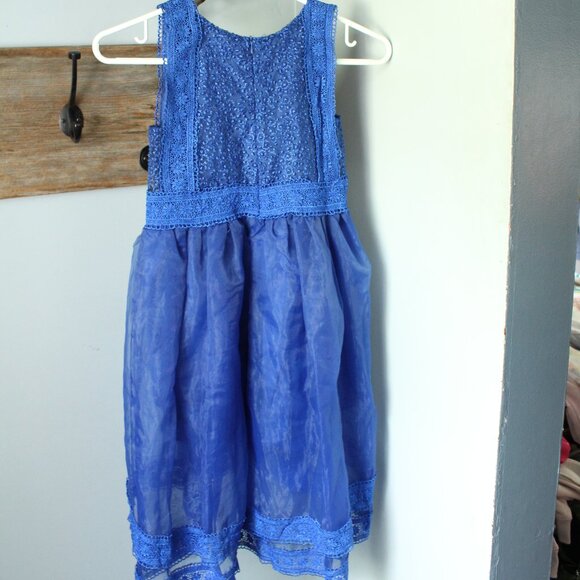 Trish Scully Size 8 Delphine Royal Blue Dress - Picture 5 of 5